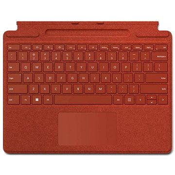 Microsoft Surface  Pro X/Pro 8/Pro 9 Signature Keyboard Poppy Red CZ/SK