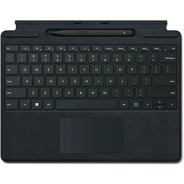 Microsoft Surface  Pro X/Pro 8/Pro 9 Signature Keyboard + Pen Black CZ/SK