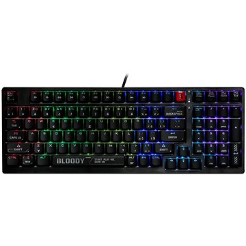 A4tech Bloody S98 Black RGB, USB, CZ