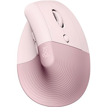 Logitech Lift Vertical Ergonomic Mouse Dark Rose