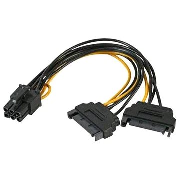 AKASA SATA power to 6pin