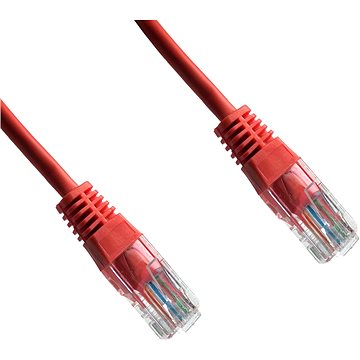 Datacom Patch cord UTP CAT6 0,5 m oranžový