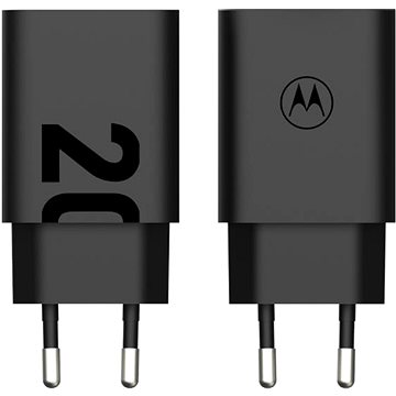 Motorola TurboPower 20 W USB-A w/ 1m USB-C cable Black