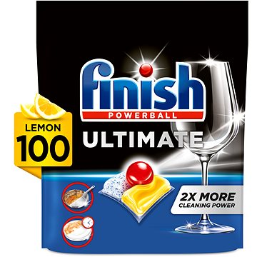 FINISH Ultimate Deep Clean & Shine Lemon 100 ks