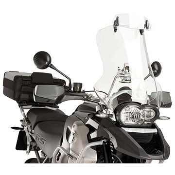 PUIG Motorcycle Plexiglass Adjustable Clip-On Transparent 