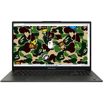 ASUS Vivobook S BAPE Edition K5504VA-OLED253W Midnight Black kovový