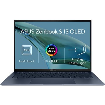 ASUS Zenbook S 13 OLED UX5304MA-OLED008X Ponder Blue celokovový