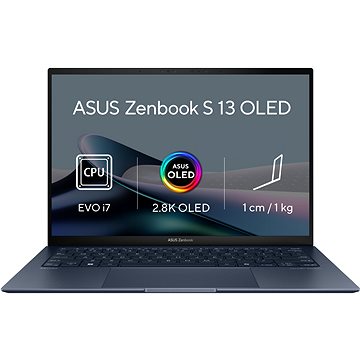 ASUS Zenbook S 13 OLED UX5304MA-OLED038W Ponder Blue celokovový