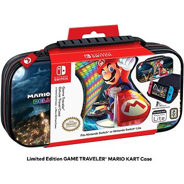 BigBen Official travel case Mario Kart modrý – Nintendo Switch