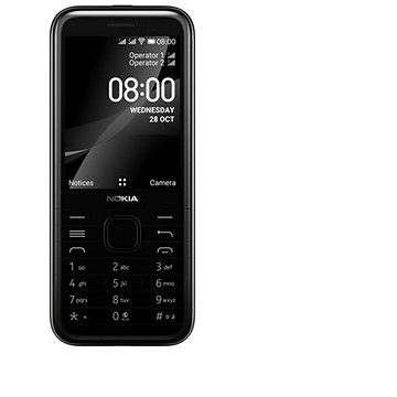Nokia 8000 4G čierna - Mobilný telefón