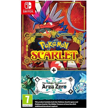 Pokémon Scarlet + Area Zero DLC – Nintendo Switch