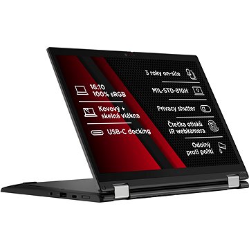 Lenovo ThinkPad L13 Yoga Gen 4 Thunder Black LTE + aktívny stylus Lenovo