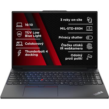 Lenovo ThinkPad E16 Gen 2 Graphite Black