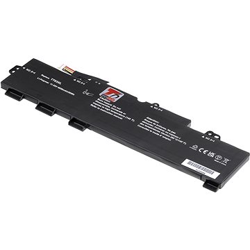 T6 Power pre Hewlett Packard EliteBook 850 G6, Li-Poly, 11,55 V, 4 850 mAh (56 Wh), čierna