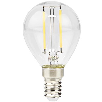 Nedis LED žiarovka, E14, G45, 2 W, 250 lm, 2700 K, retro