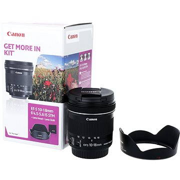 Canon EF-S 10 – 18 mm f/4.5 – 5.6 IS STM + EW-73C