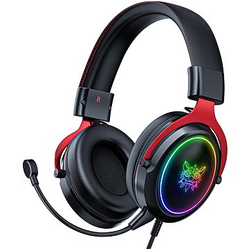 Onikuma X10 With Detachable Mic Black-Red