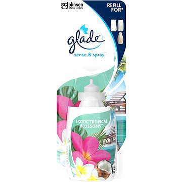 GLADE Sense & Spray Exotic Tropical Blossoms, náplň 18 ml