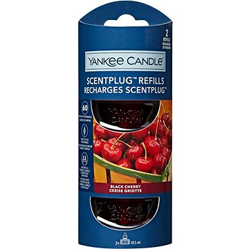 YANKEE CANDLE Black Cherry, náplň 2× 18,5 ml