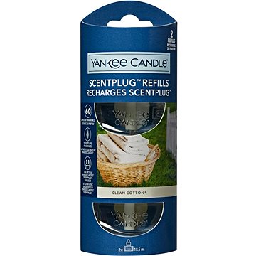 YANKEE CANDLE Clean Cotton náplň 2× 18,5 ml