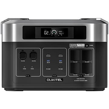 Oukitel 2048 Wh 3600w expandable portable power station