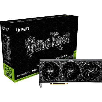 PALIT GeForce RTX 4070 Ti SUPER GameRock OmniBlack 16GB GDDR6X