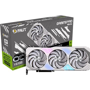 PALIT GeForce RTX 4070 Ti SUPER GamingPro White OC 16GB GDDR6X