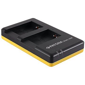 PATONA Dual Quick pre Olympus Li-90B USB