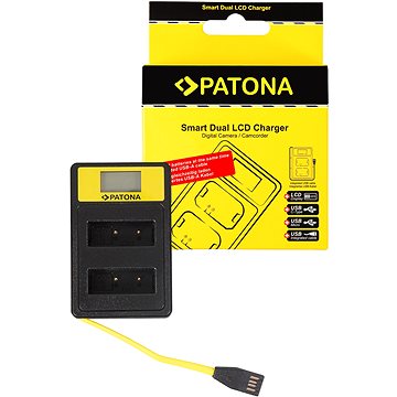 PATONA pre Dual Olympus PS-BLS1/PS-BLS5 s LCD, USB