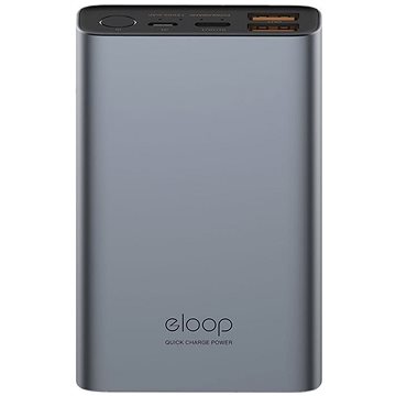 Eloop E36 12000 mAh Quick Charge 3.0+ PD Grey