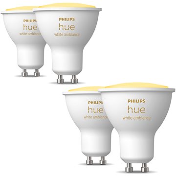 Philips HueWA 4.3 W GU10 2P EUR + Philips HueWA 4.3 W GU10 2P EUR