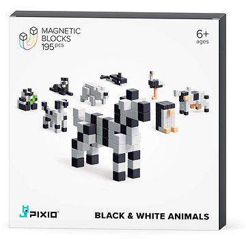 Pixio Black & White Animals Smart magnetická