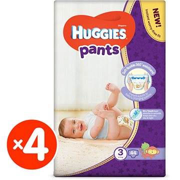 HUGGIES Pants Jumbo veľkosť 3 (176 ks) - Plienkové nohavičky