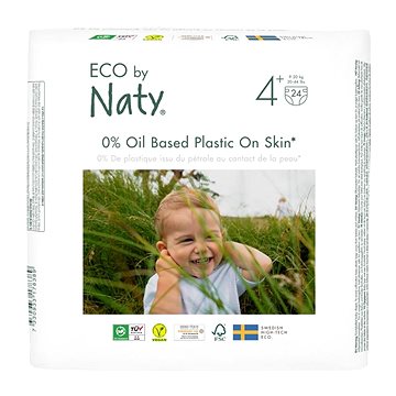 NATY Maxi+ veľ. 4+ (24 ks)