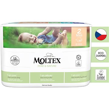 MOLTEX Pure & Nature Mini veľ. 2 (38 ks)