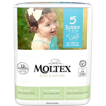 MOLTEX Pure & Nature Junior veľ. 5 (25 ks)