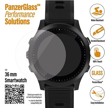 PanzerGlass SmartWatch pre rôzne typy hodiniek (36 mm) číre