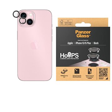 PanzerGlass Camera Protection Rings Apple iPhone 15 / Plus – Hoops Rings