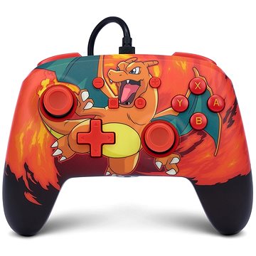 PowerA Enhanced Wired Controller – Pokémon: Charizard Vortex – Nintendo Switch