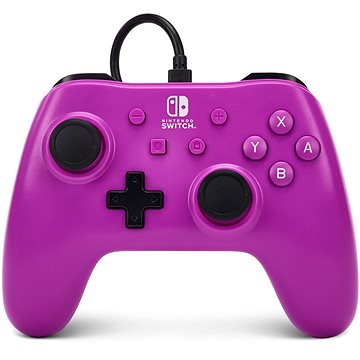 PowerA Wired Controller – Grape Purple – Nintendo Switch