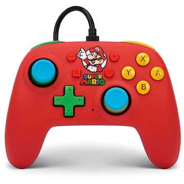 PowerA Wired Nano Controller – Mario Medley – Nintendo Switch