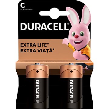 Duracell Basic alkalická batéria 2 ks (C)