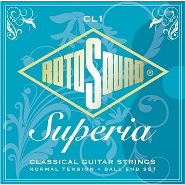 Rotosound CL1 Superia Nylon Silver Blue