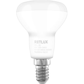 RETLUX REL 39 LED R50 4×6W E14 WW