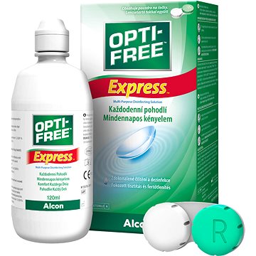 Opti-Free Express 120ml from  € - Contact Lens Solution 