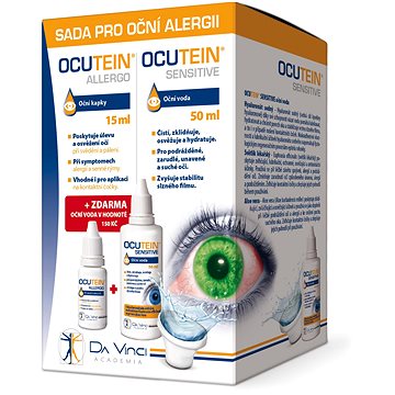 Ocutein  ALLERGO očné kvapky 15 ml + očná voda 50 ml