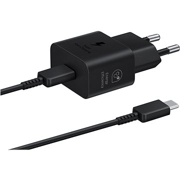 Samsung Nabíjačka s USB-C (25 W) Black