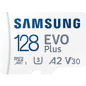 Samsung MicroSDXC 128 GB EVO Plus 2024 + SD adaptér