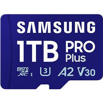 Samsung MicroSDXC 1 TB PRO Plus + SD adaptér (2023)