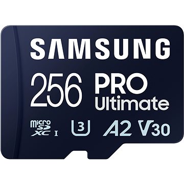 Samsung MicroSDXC 256 GB PRO Ultimate + SD adaptér